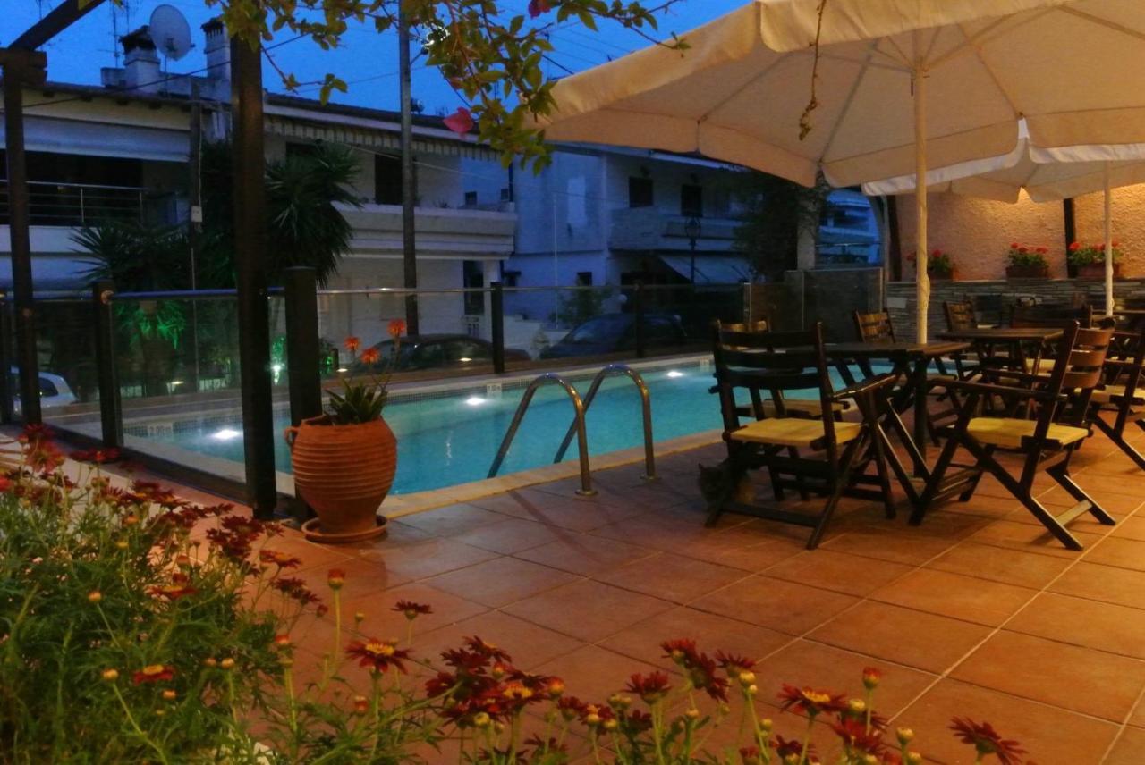 Hotel Poseidon Pefkochori Bagian luar foto